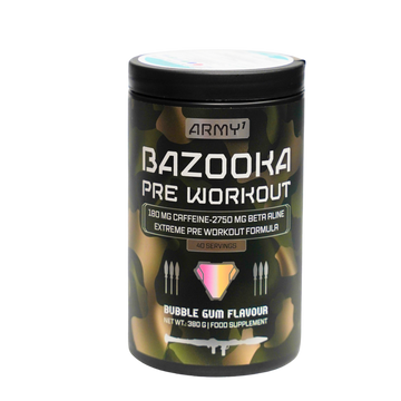 Army 1 Bazooka Pre-Workout Pot 380 gr