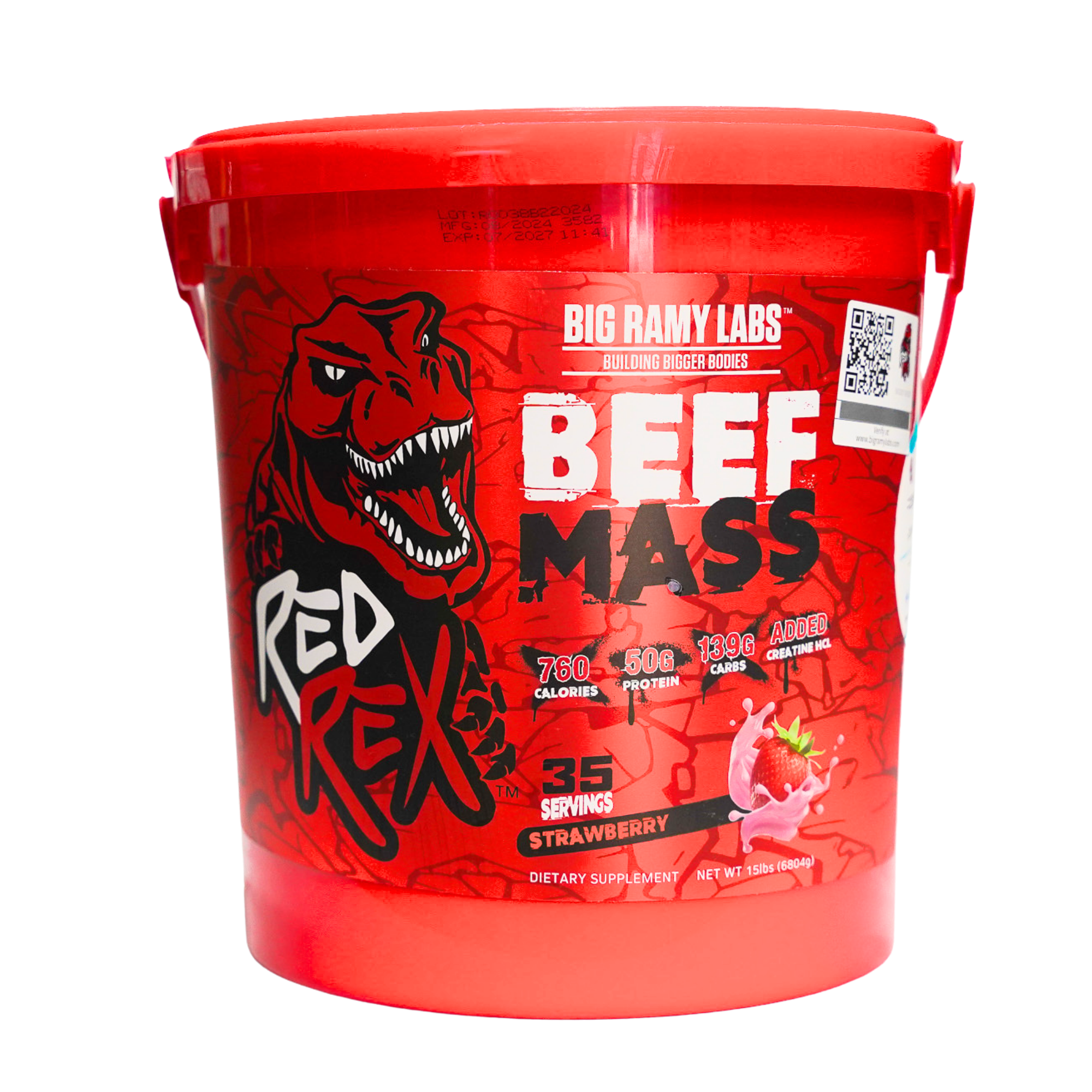 RedREx Beef Mass Pot 6804g