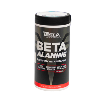 Tesla Nutrition Beta Alanine + Caffeine Flacon 100 caps