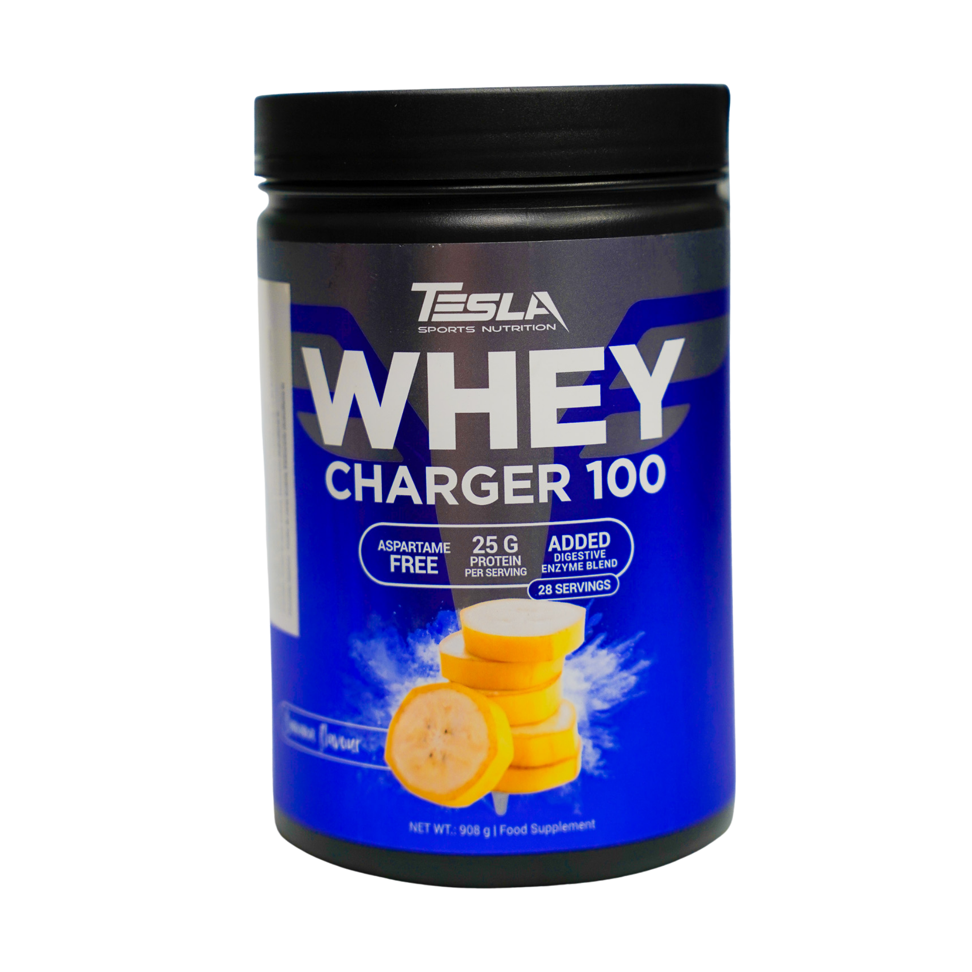Tesla Nutrition Whey Charger 100 Pot 908 gr
