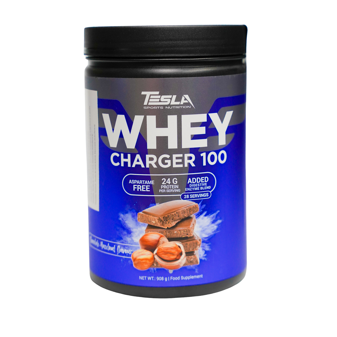 Tesla Nutrition Whey Charger 100 Pot 908 gr