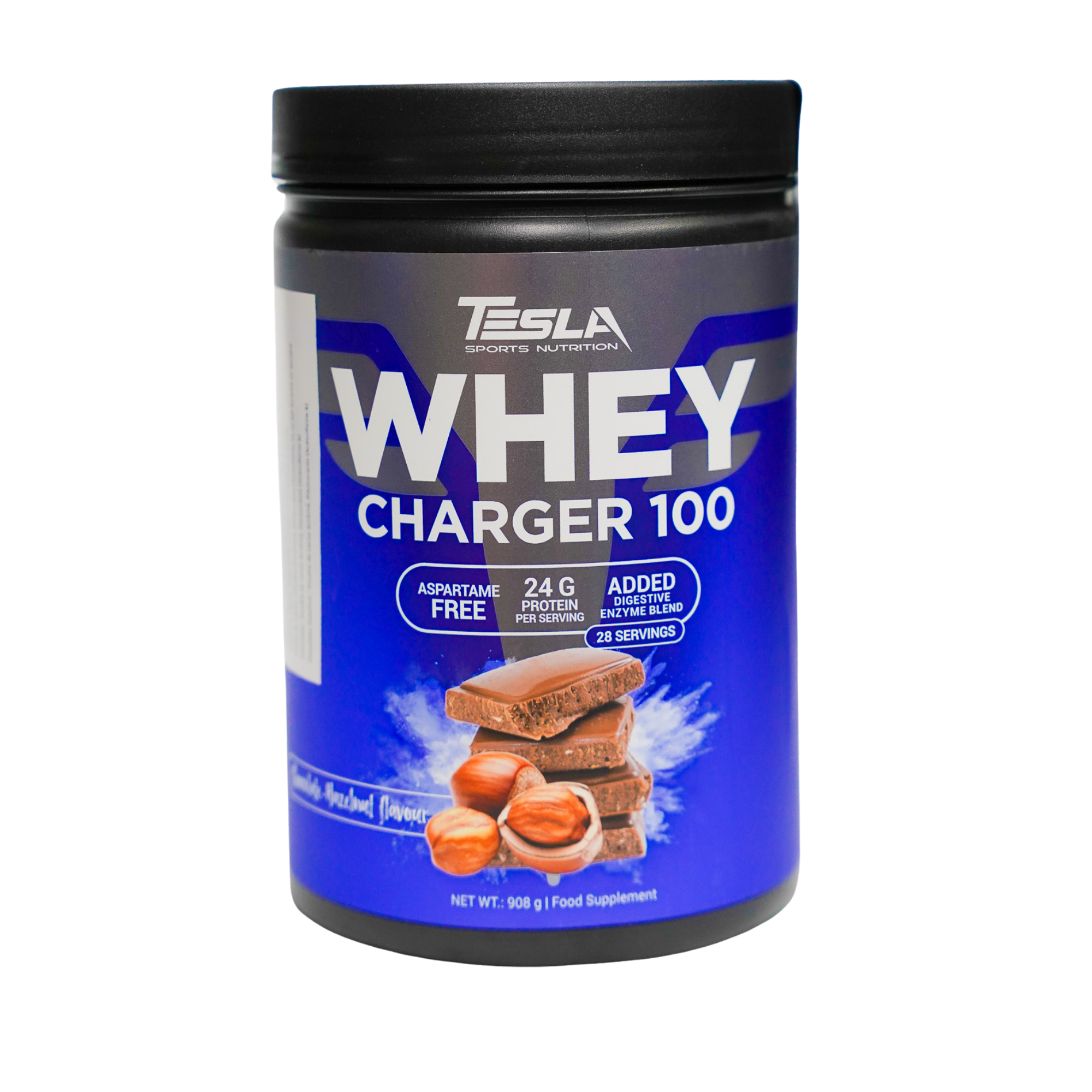 Tesla Nutrition Whey Charger 100 Pot 908 gr