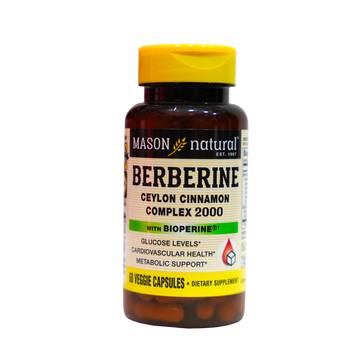 Mason Natural BERBERINE CEYLON CINNAMON COMPLEX CAPSULES 60