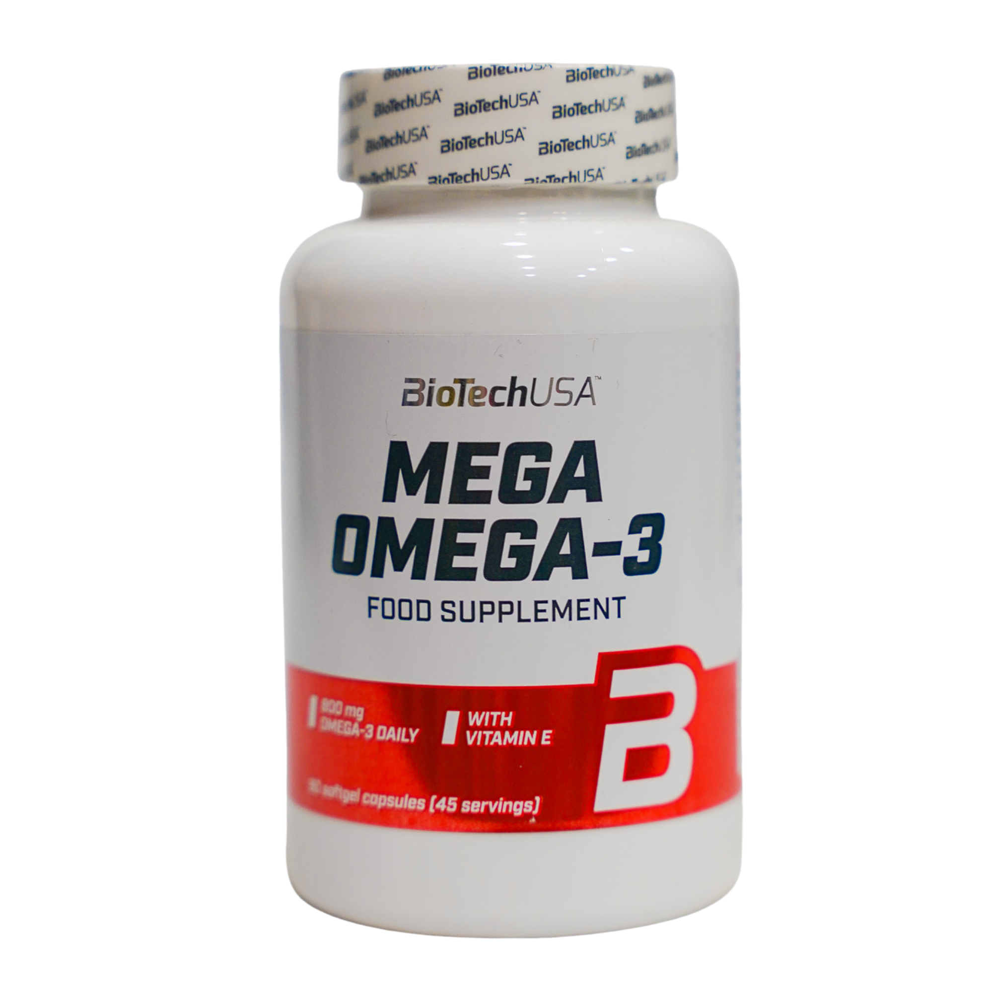 BioTech USA Mega Omega 3 90 Softgel Capsules (45 Servings)