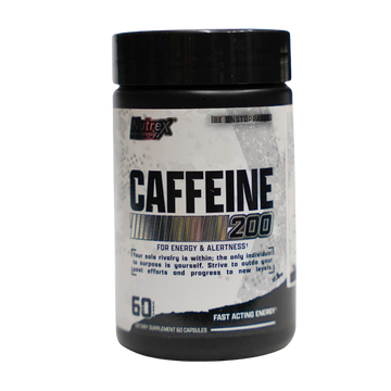 NUTREX CAFFEINE 200 60 CAPSULES