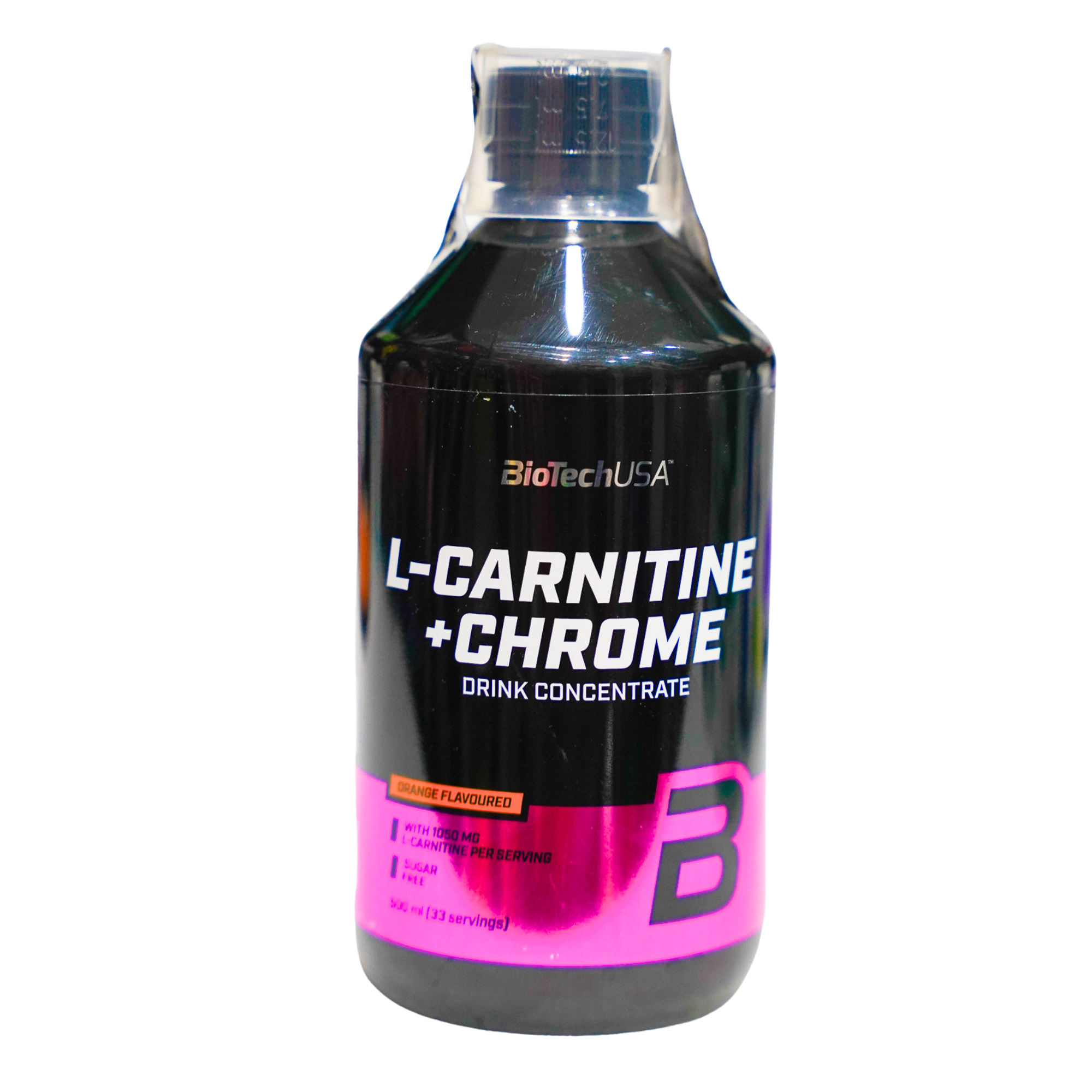 BioTech USA L-Carnitine + Chrome - 500 ml