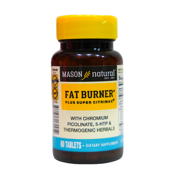 Mason Natural FAT BURNER WITH GARCINIA CAMBOGIA TABLETS 60