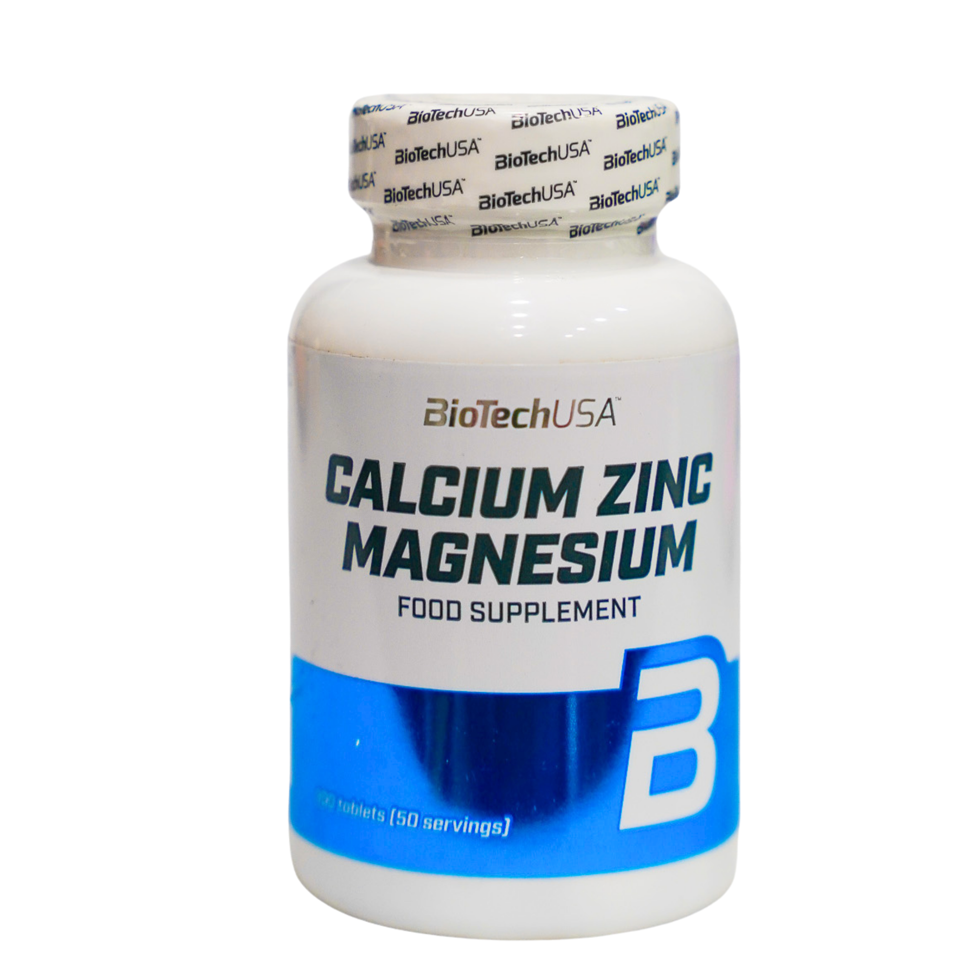 BioTech USA Calcium Zinc Magnesium - 100 comprimés