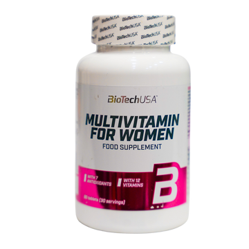 BioTech USA Multivitamin For Women Flacon 60 tabs