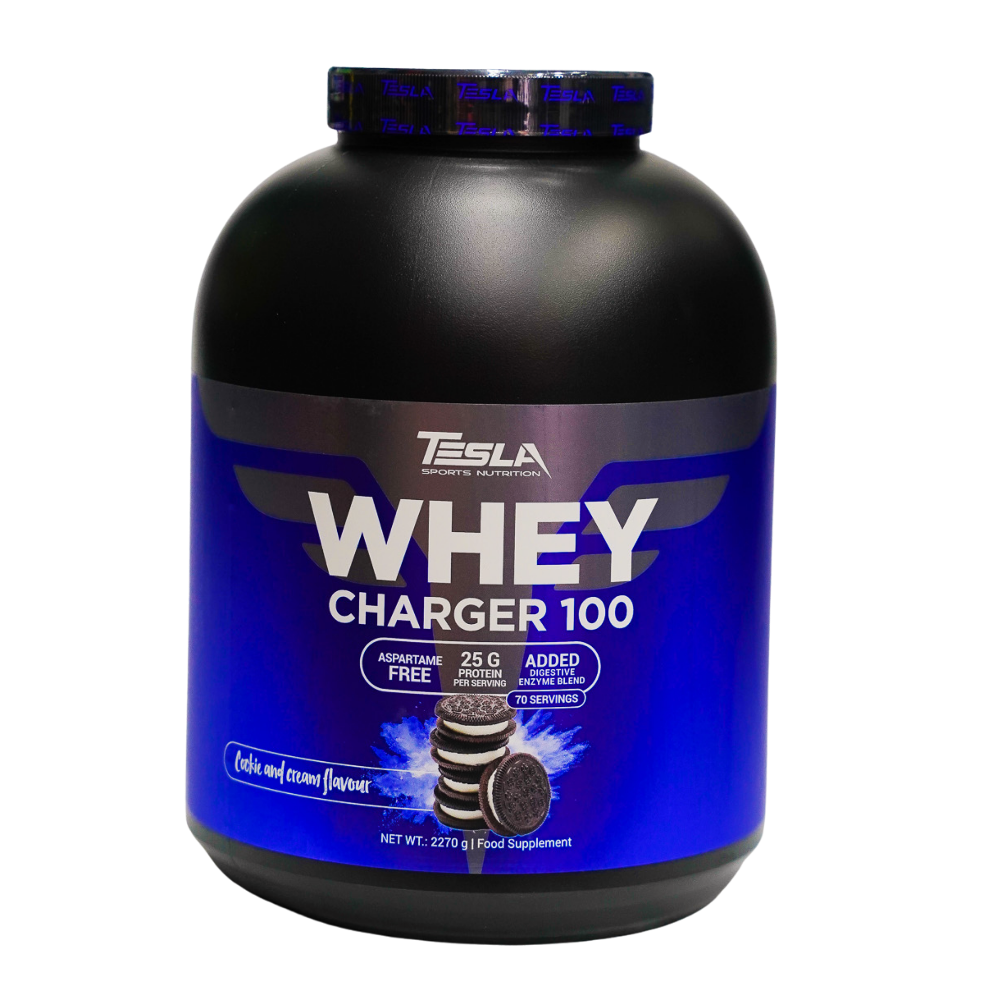 Tesla Nutrition Whey Charger 100 Pot 2270 gr
