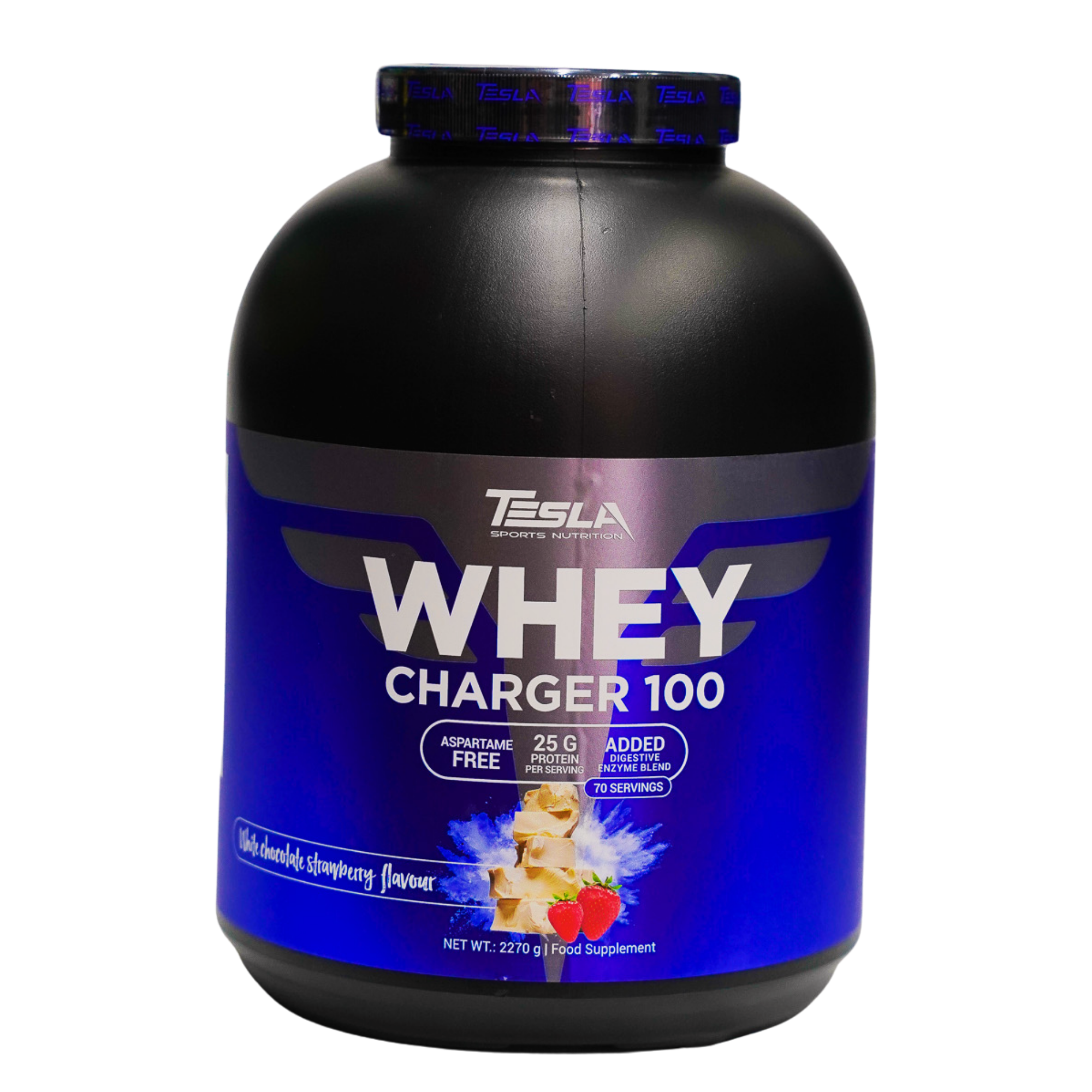 Tesla Nutrition Whey Charger 100 Pot 2270 gr