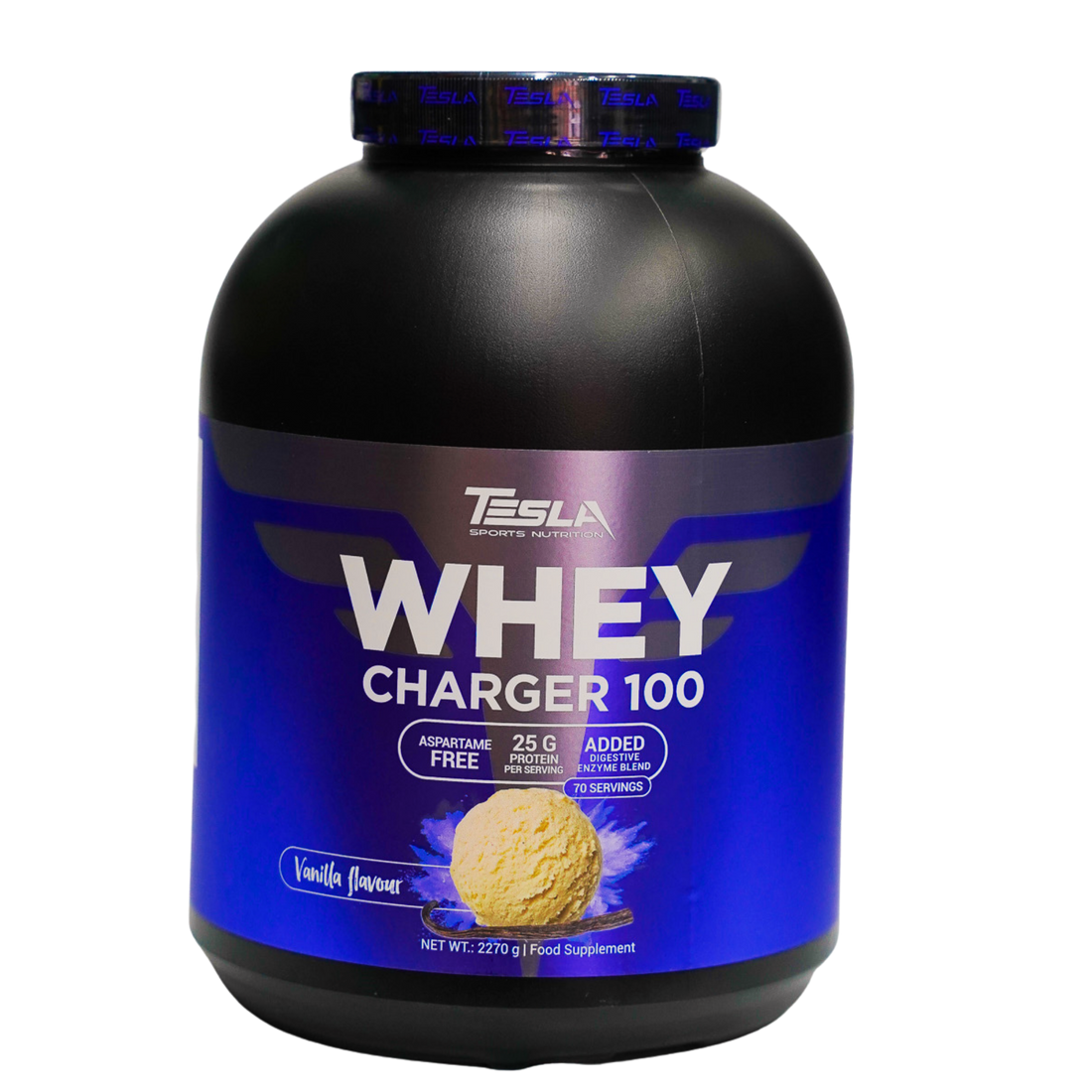 Tesla Nutrition Whey Charger 100 Pot 2270 gr