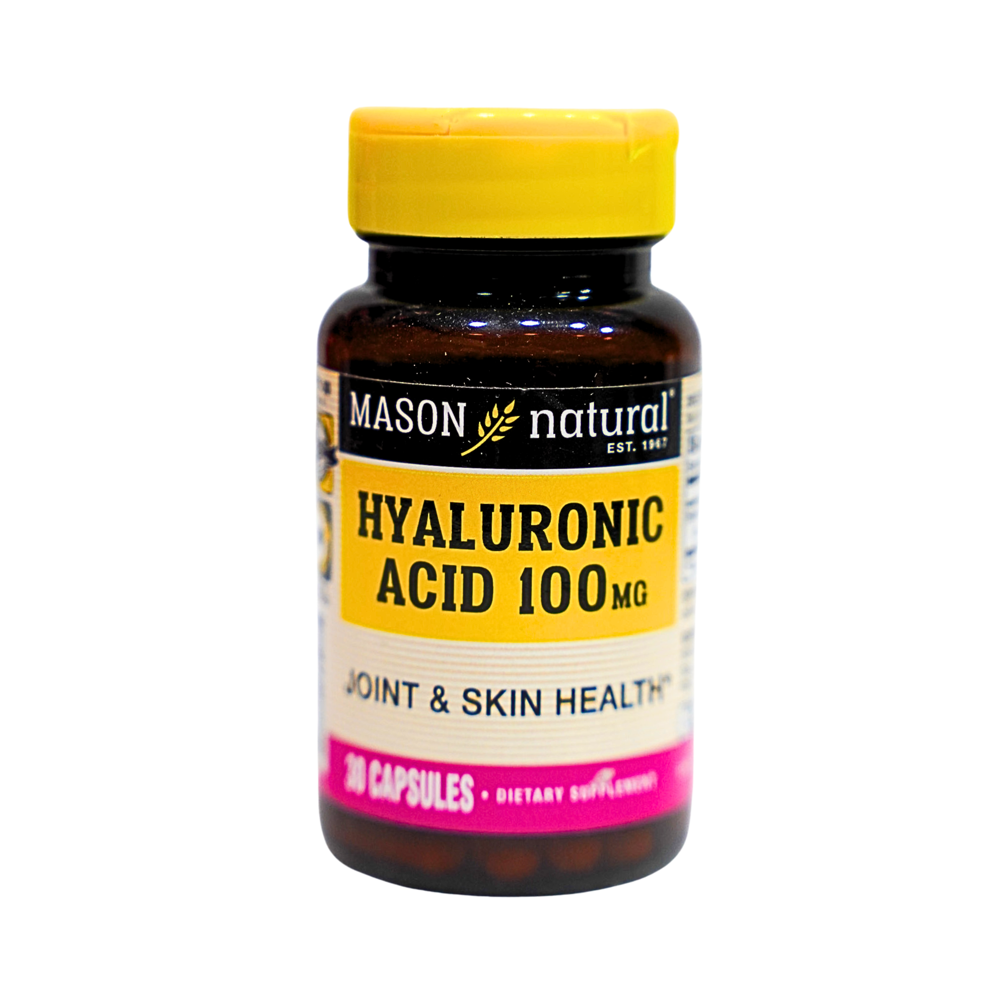 Mason Natural HYALURONIC ACID 100MG CAPSULES CAPSULE 30