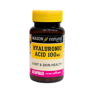 Mason Natural HYALURONIC ACID 100MG CAPSULES CAPSULE 30