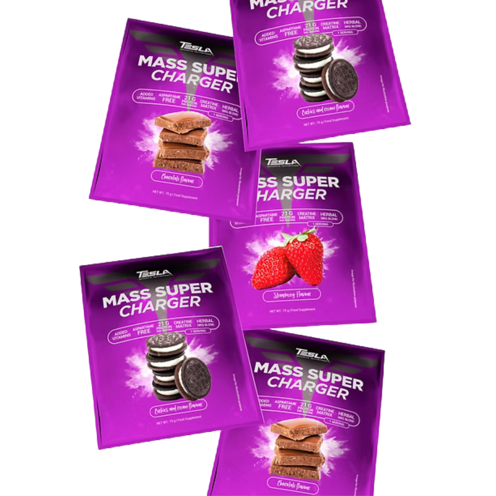 Tesla Nutrition Mass Super Charger Sachet 75 gr