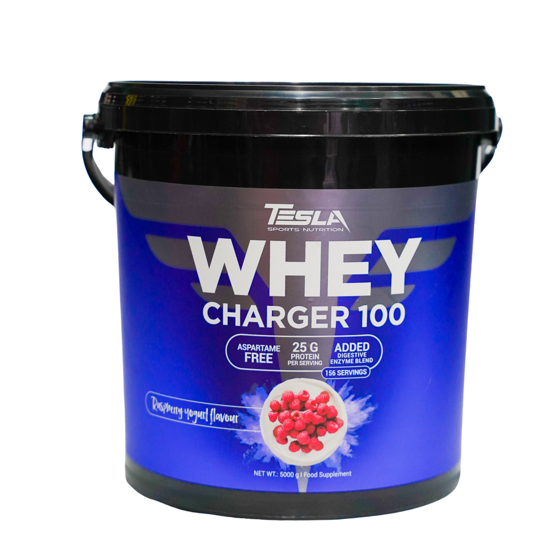 Tesla Nutrition Whey Charger 100 Pot 5kg