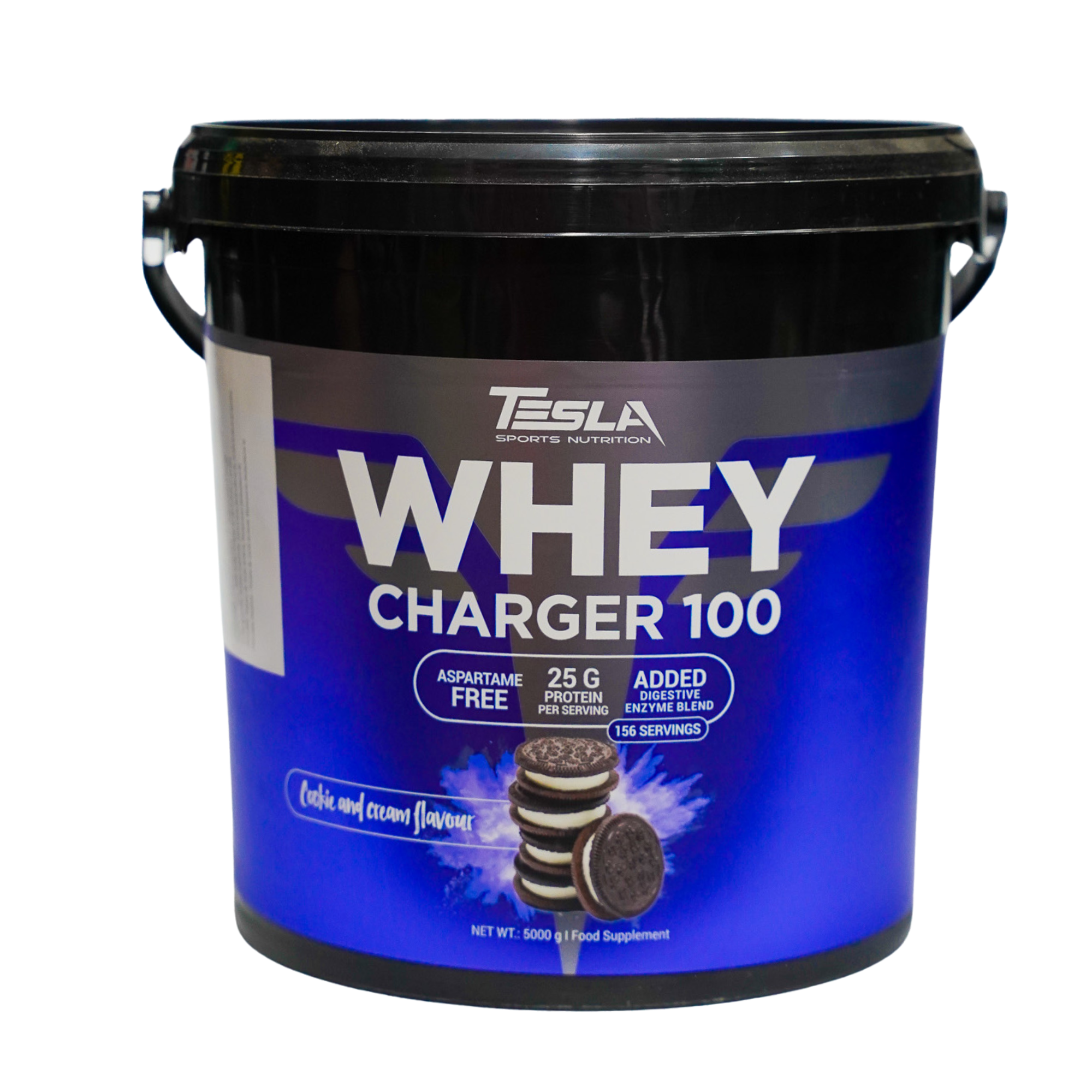 Tesla Nutrition Whey Charger 100 Pot 5kg