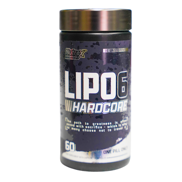 Lipo-6 Hardcore – Brûleur de Graisses et Booster d’Énergie-60 Capsules