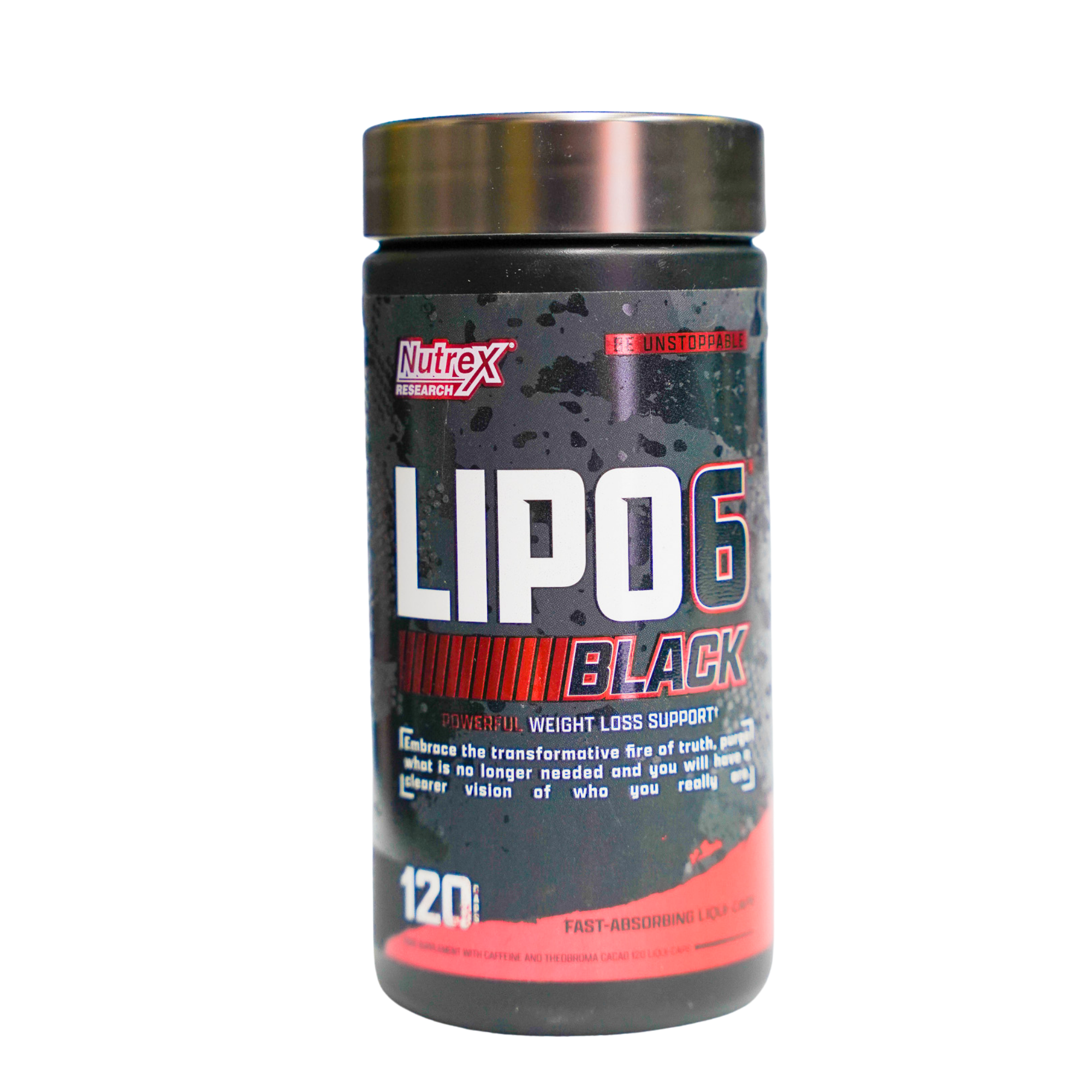 LIPO 6 BLACK 120 caps – Brûleur de graisse