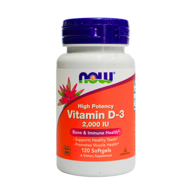 NOW Foods Vitamine D3 2000 IU