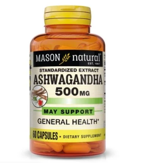 Le Mason Natural Ashwagandha 500 mg 60 Caps