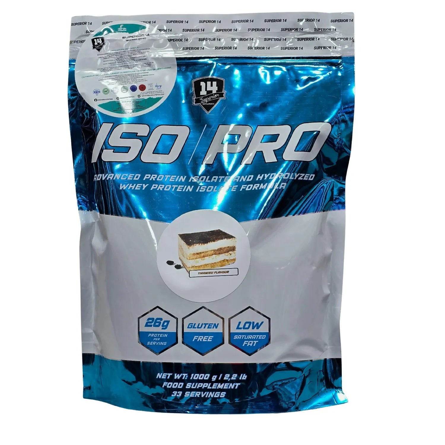 Superior 14 Iso Pro Zero 1000g